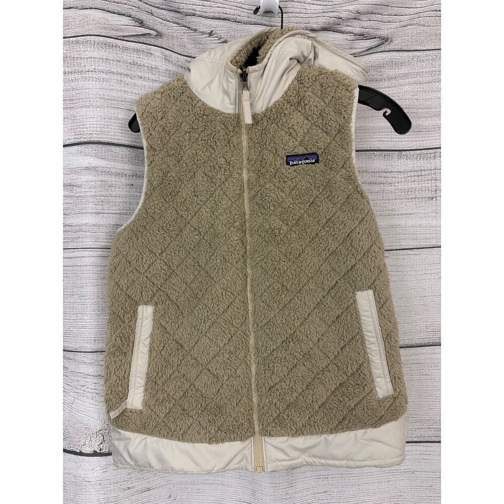 Patagonia Los Gatos Reversible Hooded Vest Reversible